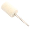 Futheda 12pcs 12mm Wool Felt Polishing Pads, Compatible with Electric