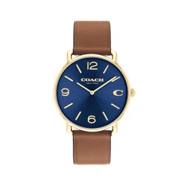 Coach Elliot Men's Watch | Contemporary Minimalism with Distinctive Artistry | A True Classic Designed for Every Occasion | Water Resistant (Model 14602644)