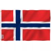 Anley Fly Breeze 3x5 Foot Norway Flag - Norwegian Nordmann
