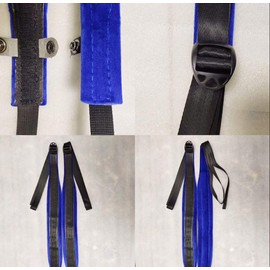Accordion Shoulder Straps 4 Colours Adjustable Accordion for 16-120 Bass, blue