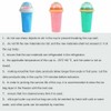 Slushie Maker Cup Quick Freeze Magic Squeeze Cup Milkshake Cup