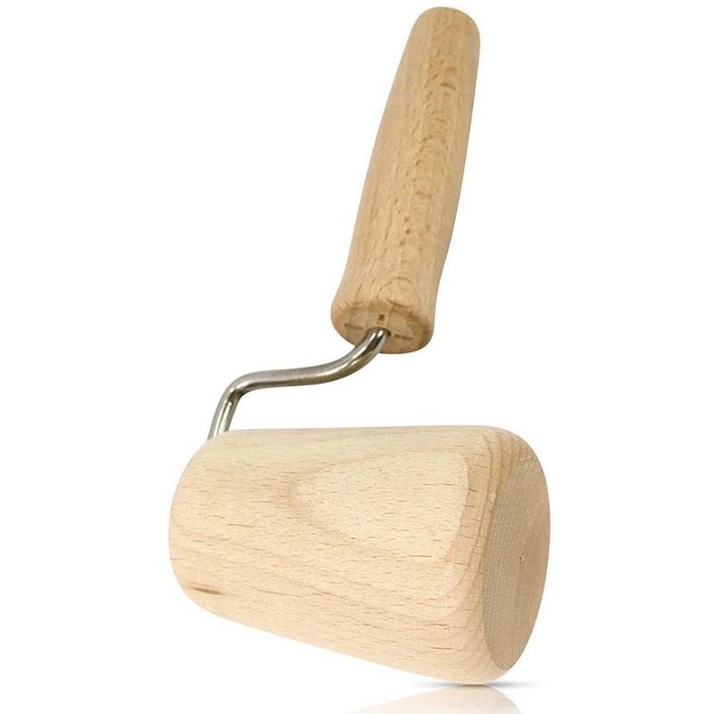 teemando® Teigroller für Backblech Ecken, konischer Eckenroller für gleichmäßiges ausrollen