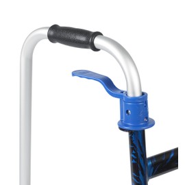 Drive Medical 10226-1 Trigger Release Folding Walker, Brushed Steel