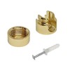 smartect Aluminium Wall and Ceiling Pins for Textile Cables [Pack
