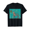 Basketball Hoop Dunk Skeleton Christmas Pajamas T-Shirt