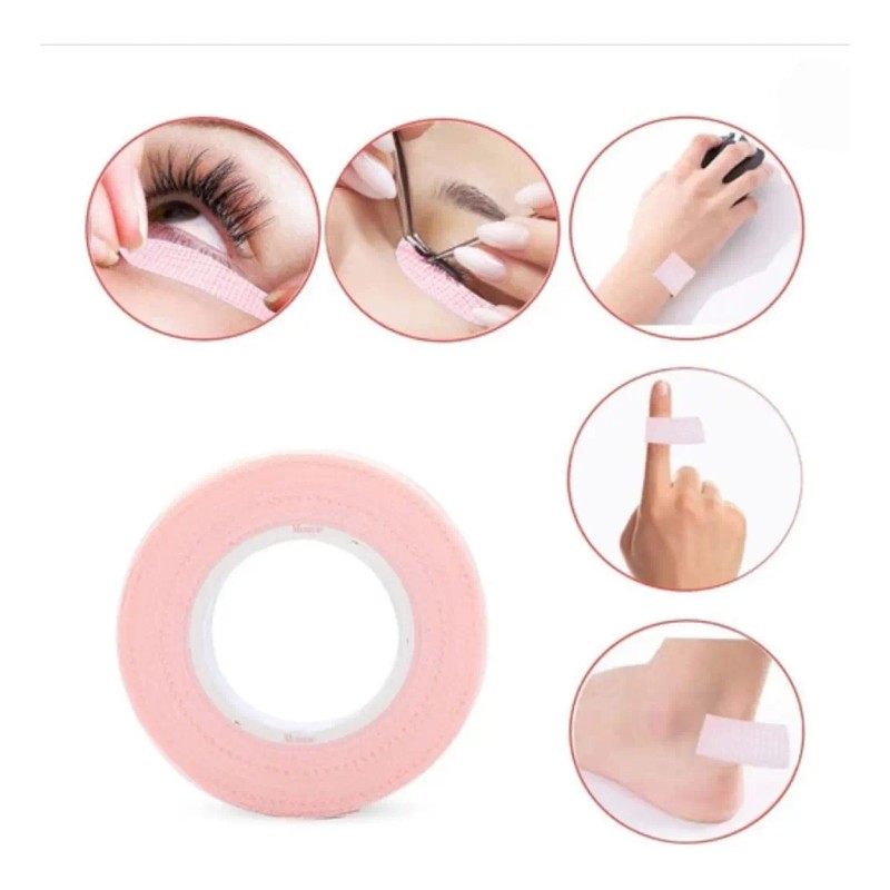 3 Cintas Extensión De Pestañas Papel Cinta Médica Micropore