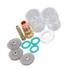 11Pcs Welding Gun Accessories Tig Welding Torch Glass Cup Collet