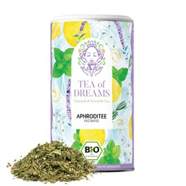 Organic Fasting Tea "Aphroditee" with Mate, Milk Thistle, Nettle, Green Tea and Other "Super Herbs" Loose Tea 120 g
