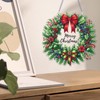 VODAPYC Christmas Wreath Diamond Art Hanging Kit for Adults, DIY