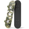 24 inch Rude Boyz Mini Cruiser Skateboard - Aluminium Trucks