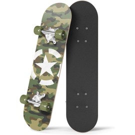 24 inch Rude Boyz Mini Cruiser Skateboard - Aluminium Trucks - Kids Skateboard Ages 5-8 Beginner - Skateboards for Kids