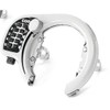 GORIN GR500-WH Button Type Ring Lock, White