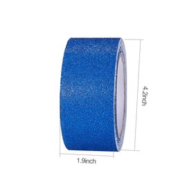 Blue Safety Adhesive Sticker Grip Non Skid Tape Anti-Slip Adhesive Stickers Mat for Stairs Floor Stairway 5Mx5CM