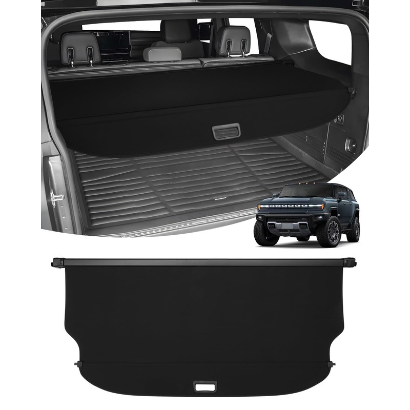 Powerty Cargo Cover for 2024 2025 GMC Hummer EV SUV
