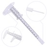 2 Pcs Plastic Vernier Caliper Caliper Measuring Tool 150 mm