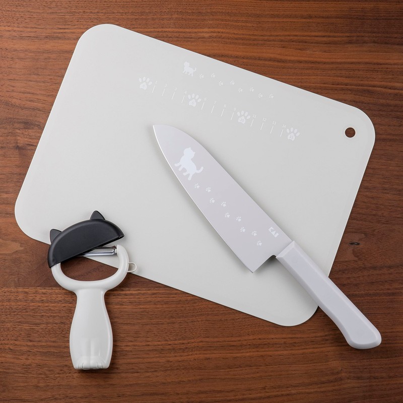 Kai KAI DH2736 Cat Peeler Nyammy Cat Ears Mold Blade