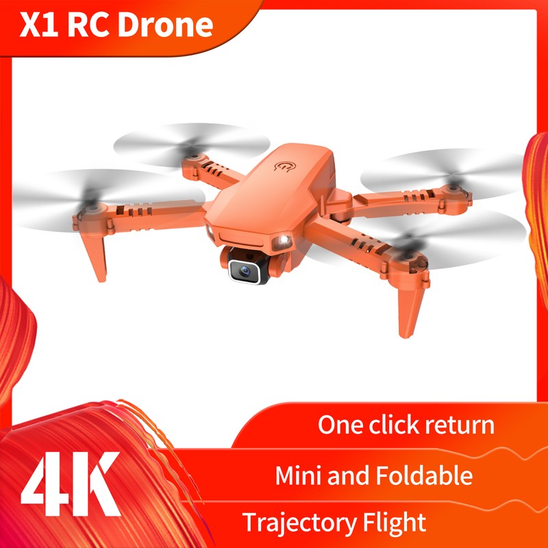 X1 RC Drone with Camera 4K WiFi FPV Mini Foldable
