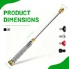 2026 Upgraded Jet Nozzle Power Washer for Garden Hose, Hydro