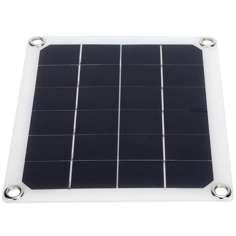 6V 10W Solar Panel USB Rechargeable Monocrystalline Silicon Waterproof Solar