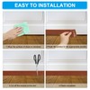 PATIKIL Door Draft Stopper, 3.3FT Silicone Under Door Strips Weather
