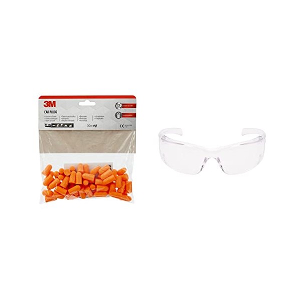3M Geh√∂rschutzst√∂psel 1100 mit weichem Schaumstoff f√ºr einen hohen Geh√∂rschutz