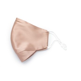 Habac Studio- 100% Mulberry Silk Face Mask, Face Masks Washable, Reusable Face Mask, Women Mens Face Mask, Silk Mask, (Nude 02)