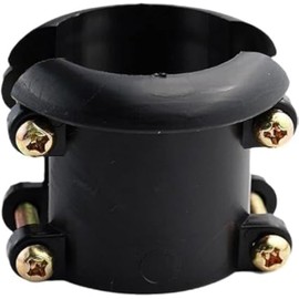 Black Squirrel Baffle Accessory for Bird Houses and Bird Feeder Pole, Pole Mounted Buckle Stopper for Bird House Guard,Pole Mounted Buckle Feeders Backyard Birding Outdoor Décor 1 Pc Wild Bird Feeders