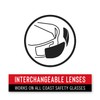Coast SGL400 Bifocal Replacement Lenses +2.0