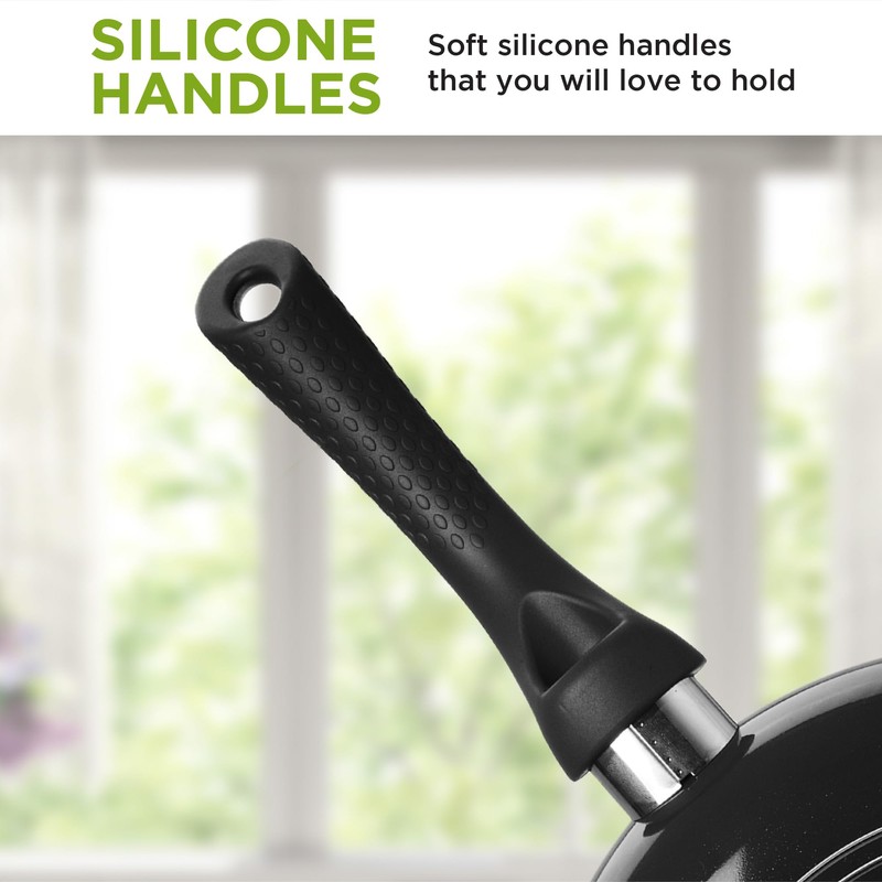 Ecolution Artistry Nonstick Frying Pan, Easy To Clean, Comfortable Handle,