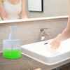 Cosywell Pump Bottle Dispenser Plastic Refillable Bottles Wide Mouth Jar
