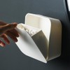 AILIA Cotton Pad Storage Wall-Mounted Beauty Can, No Drilling Design