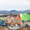 Aptliton Inflating Sleeping Pad for Camping, 10cm Thickness Camping Mat