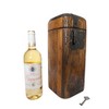 Rustic Wine Box - Handmade with Solid Wood