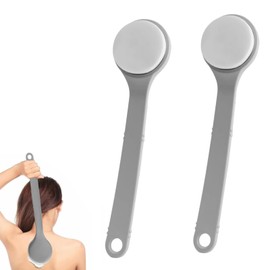2 Pcs Long Handled Sponge, Sun Cream Applicator For Back, Back Lotion Applicator, Lotion Applicator With Handle Back Applicator, Back Lotion Applicator For Applying Shower Gel Skin Cream Sunscreen