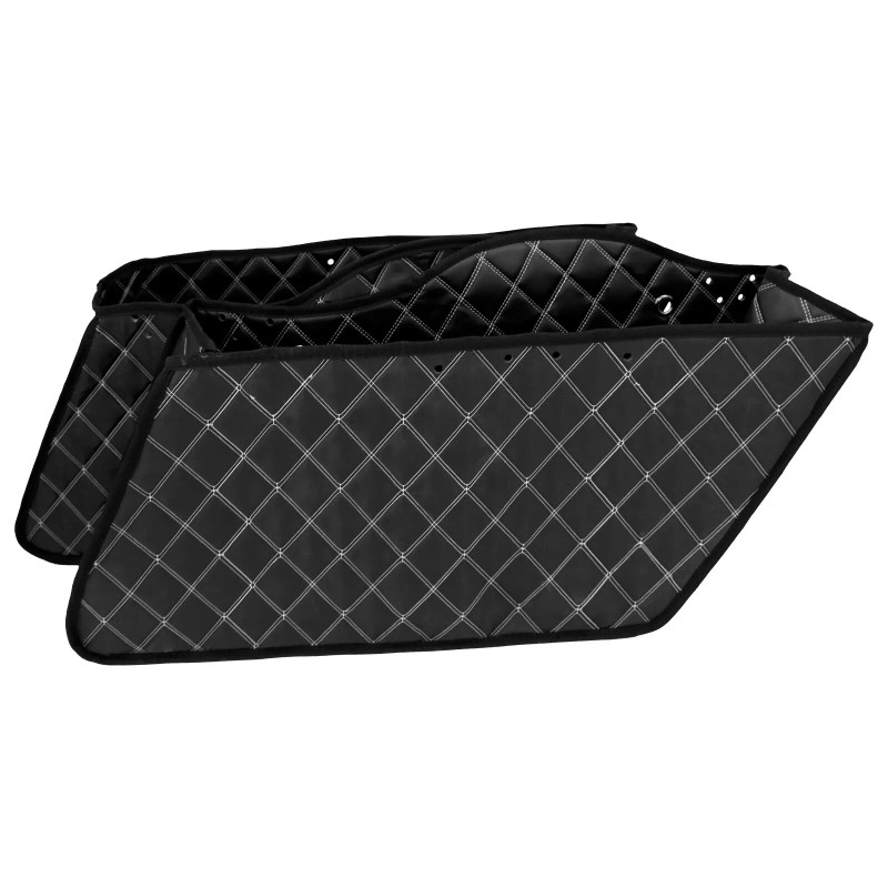HDBUBALUS 2X Extended Bags Inserts Stretched Saddlebag Liners Fit For
