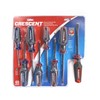 Crescent 8 Pc. Phillips/Slotted Co-Molded Diamond Tip Screwdriver Set -
