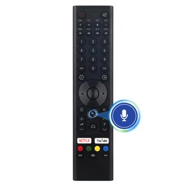 Replace Voice Remote Control fit for Sansui Smart TV ES43S1A ES55S1A SMX65E1UAD SMX50F3UAD SMX58F3UAD