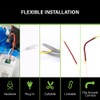 Feit Electric 16ft LED Tape Light, Dimmable, Plug-in/Direct Wire LED