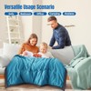 Twshiny Cooling Blanket for Night Sweats, 140x200cm Breathable Lightweight Blanket