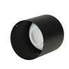 Licht-Erlebnisse Surface-Mounted Spotlight GU10 Ceiling Light, Surface-Mounted Spotlight, Black, Diameter