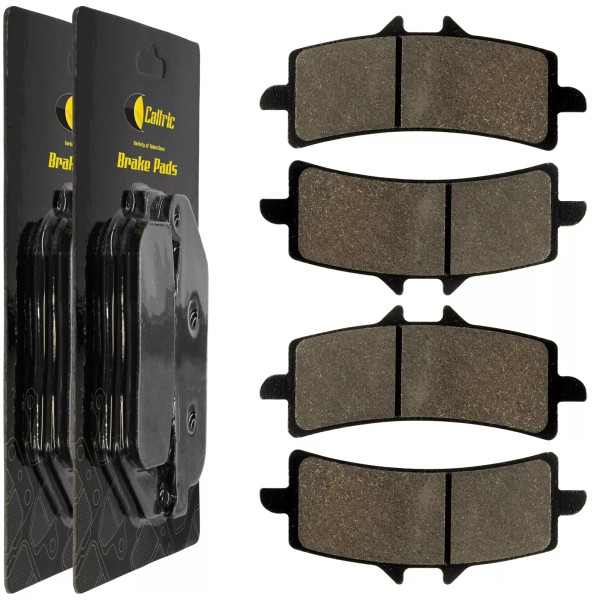 Caltric Front Brake Pads for Suzuki 59100-14830 59100-14850 59100-14860 59100-14870