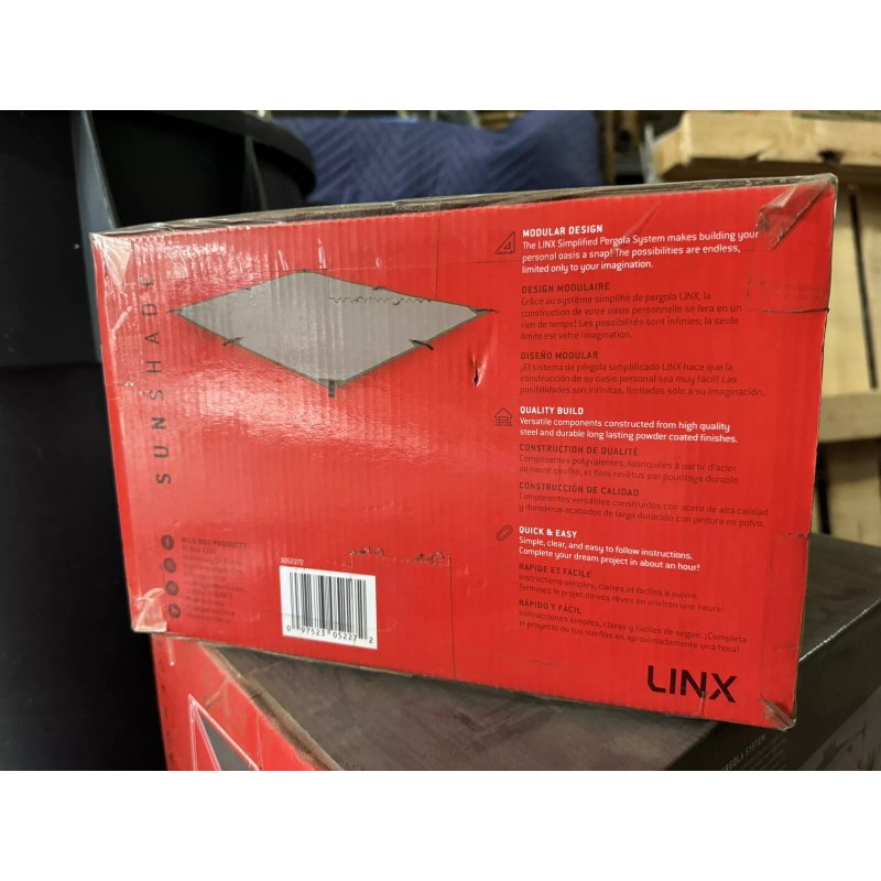 WILD HOG Linx Pergola System 10' x 10' Sunshade /