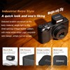 ZENI ZF04 Camera Flash, 6500K±200K Mini Flash for Canon, Sony,