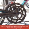 sourcing map 110BCD Bike Chainring 44T 7/8/9/10/11 Speed 184mm Dia,