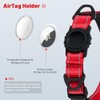 Taglory Collar Reflectante Airtag para Perros con Soporte Airtag, Anillas