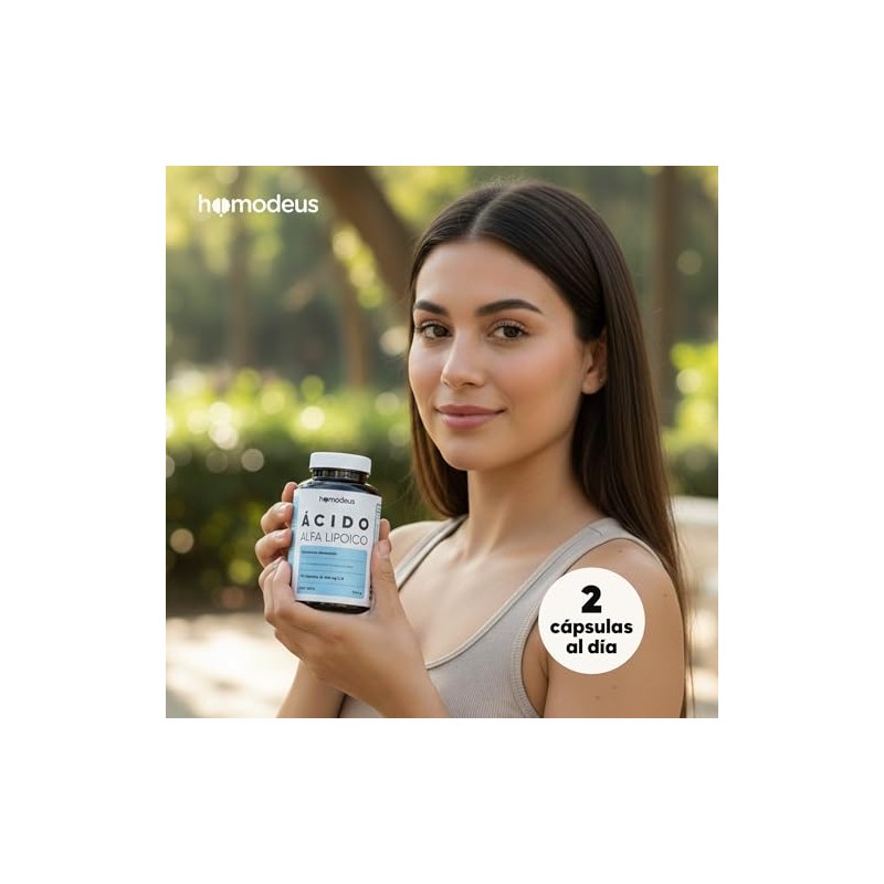 Ácido Alfa Lipoico 700mg Cápsulas Veganas con Cúrcuma 180 Cápsulas