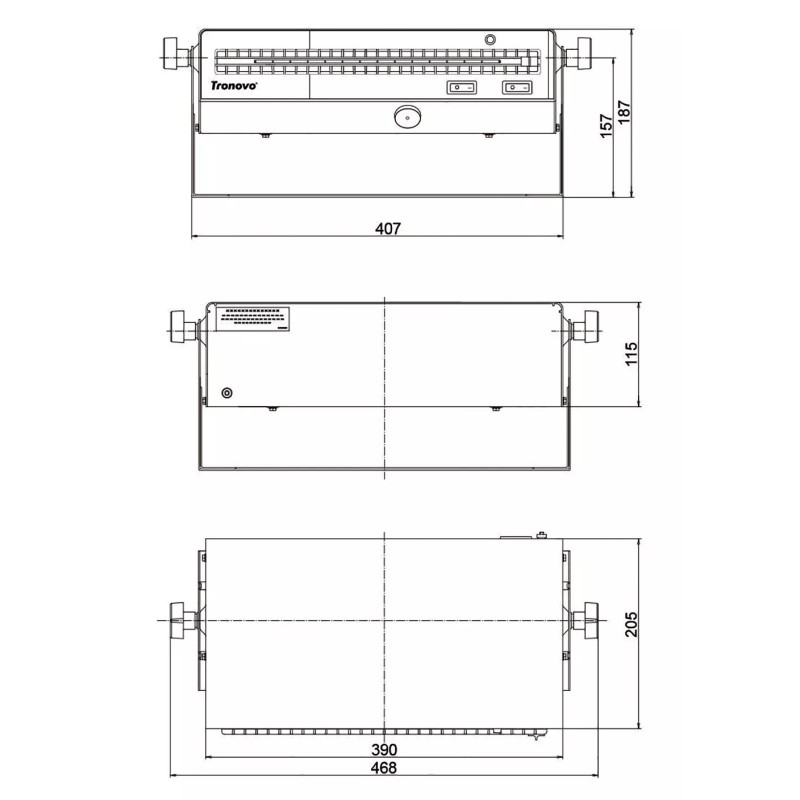 Unbranded Anti-Static Ionizer Ionizing Air Blower 110V Desktop Ion Fan