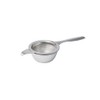 Avanti Single Handle Tea Strainer with Drip Bowl, Silver 15159