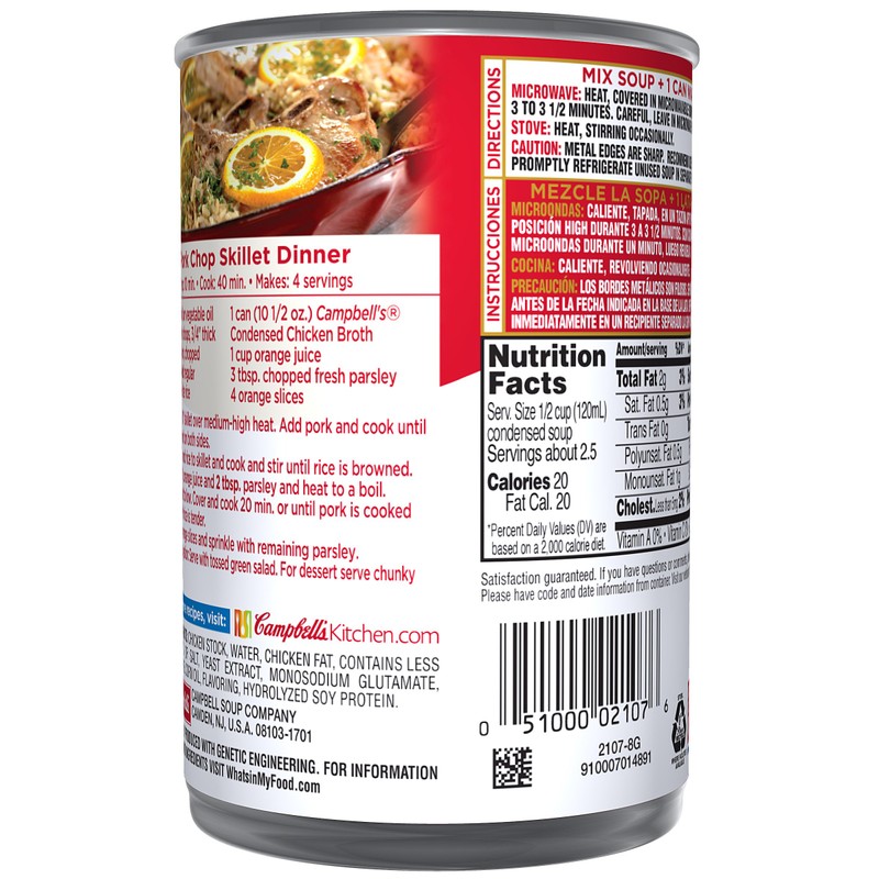 Cambell's Condensed Broth, Chicken, 10.5 oz