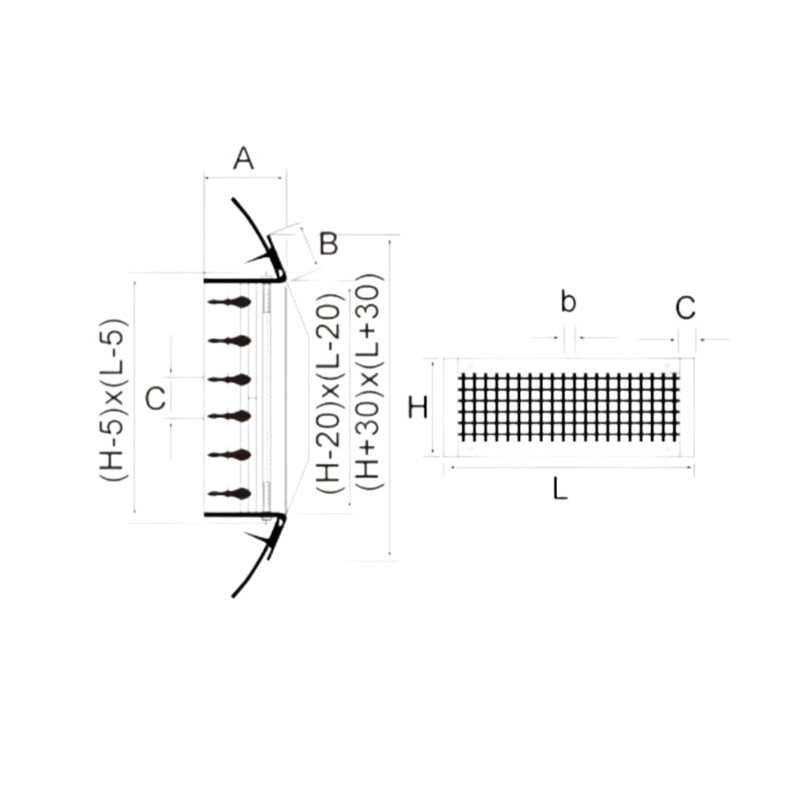 Grille for Spiral Double